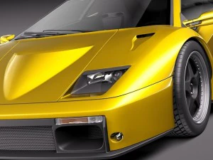 Diablo GT 1999 3D Model