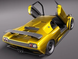 Diablo GT 1999 3D Model