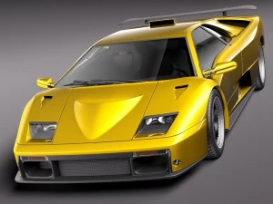 Diablo GT 1999 3D Model