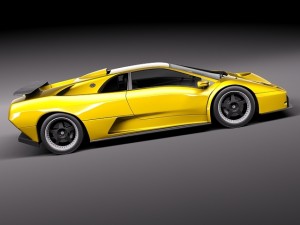 Diablo GT 1999 3D 模型