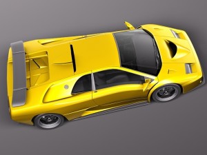 Diablo GT 1999 3D 模型
