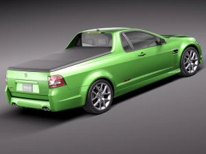 Holden VE II Commodore Ute SSV 2011 3D Model
