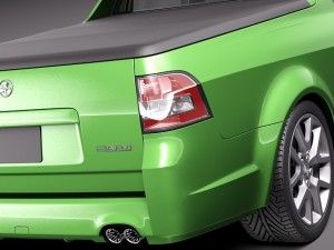 Holden VE II Commodore Ute SSV 2011 3D-Modell