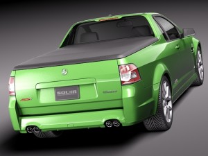 Holden VE II Commodore Ute SSV 2011 3D-Modell