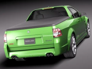 Holden VE II Commodore Ute SSV 2011 3D Model