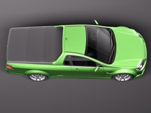 Holden VE II Commodore Ute SSV 2011 3D-Modell