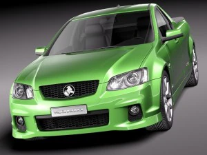 Holden VE II Commodore Ute SSV 2011 3D Model