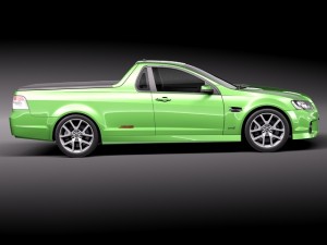 Holden VE II Commodore Ute SSV 2011 3D-Modell