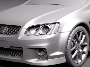 Holden VE II Commodore Ute SSV 2011 3D Model