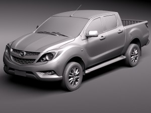 Mazda BT-50 2012 Modelo 3D