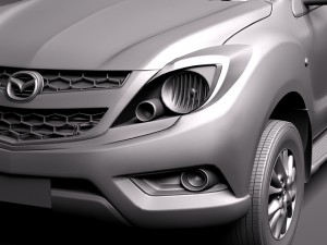 Mazda BT-50 2012 Modelo 3D