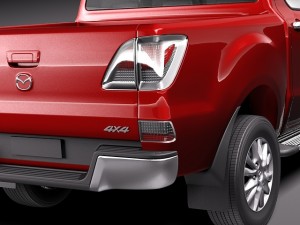 Mazda BT-50 2012 Modelo 3D