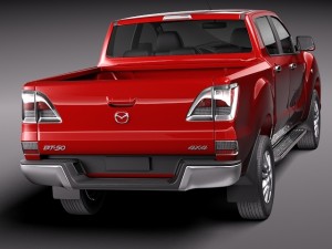 Mazda BT-50 2012 Modelo 3D