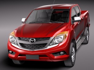 Mazda BT-50 2012 Modelo 3D