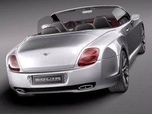 Bentley Continental Supersports Convertible 2011 3D-Modell