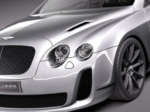 Bentley Continental Supersports Convertible 2011 3D-Modell