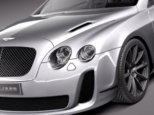 Bentley Continental Supersports Convertible 2011 3D Model