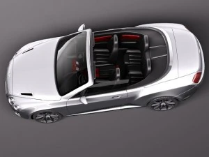 Bentley Continental Supersports Convertible 2011 3D Model