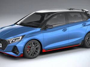 Hyundai i20 N 2021 Modelo 3D