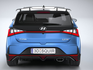 Hyundai i20 N 2021 Model 3D