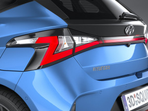 Hyundai i20 N 2021 Model 3D