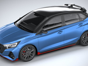 Hyundai i20 N 2021 Model 3D