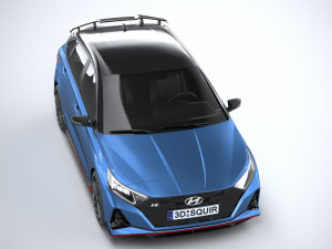 Hyundai i20 N 2021 Model 3D
