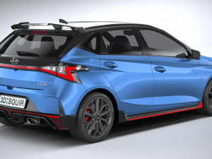 Hyundai i20 N 2021 Model 3D