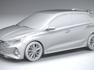 Hyundai i20 N 2021 Model 3D