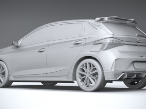 Hyundai i20 N 2021 Model 3D