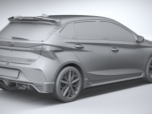 Hyundai i20 N 2021 Model 3D