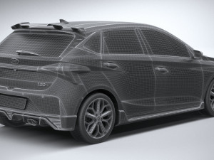 Hyundai i20 N 2021 Model 3D
