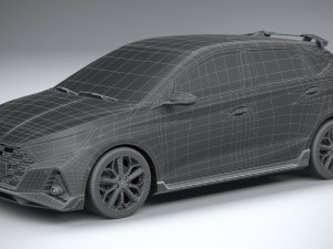 Hyundai i20 N 2021 Model 3D