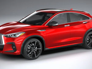 インフィニティ QX55 2022 3Dモデル