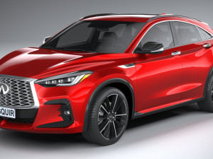 Infiniti QX55 2022 3D Model