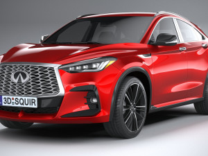 Infiniti QX55 2022 3D Model