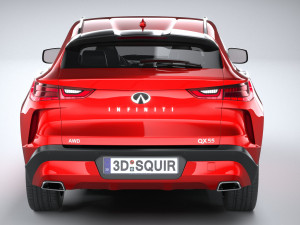 Infiniti QX55 2022 3D Model