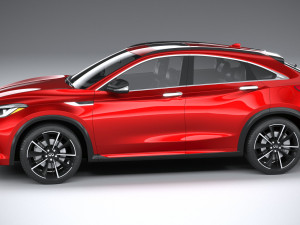Infiniti QX55 2022 3D Model