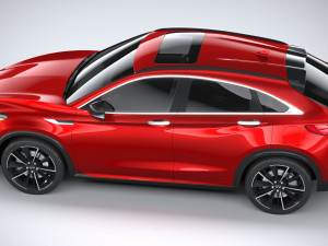 Infiniti QX55 2022 3D Model