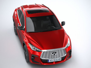 Infiniti QX55 2022 3D Model