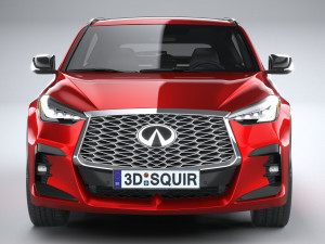 Infiniti QX55 2022 3D Model