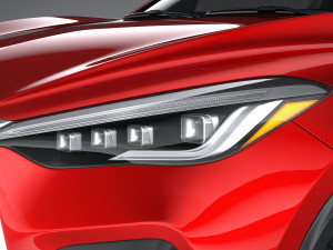 Infiniti QX55 2022 3D Model