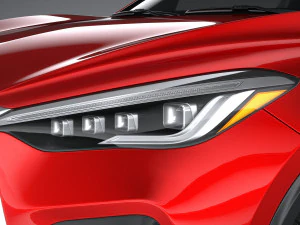 Infiniti QX55 2022 3D Model