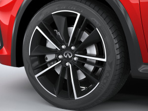 Infiniti QX55 2022 3D Model