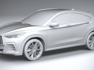 Infiniti QX55 2022 3D Model