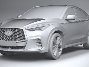 Infiniti QX55 2022 3D Model