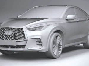 Infiniti QX55 2022 3D Model