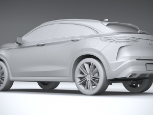Infiniti QX55 2022 3D Model