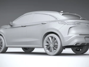 Infiniti QX55 2022 3D Model