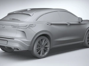 Infiniti QX55 2022 3D Model